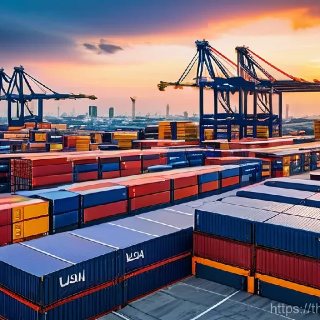 물류기술사 시험 대비 단기 집중 강의 추천 - **Prompt 1: The Pulse of Modern Thai Logistics**
"A vibrant, high-angle shot of a sprawling, mod...