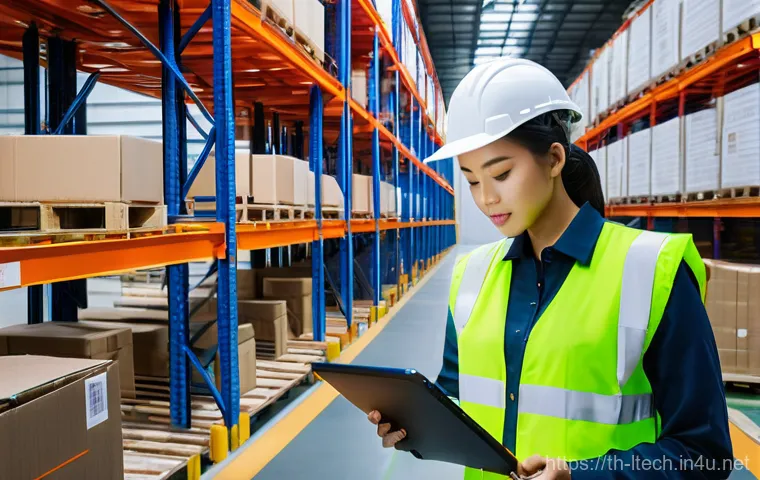 물류기술사와 물류 환경 규제 준수 사례 - **Prompt 1: "A sophisticated, bright, and spacious 'Green Logistics' warehouse in Thailand. The scen...